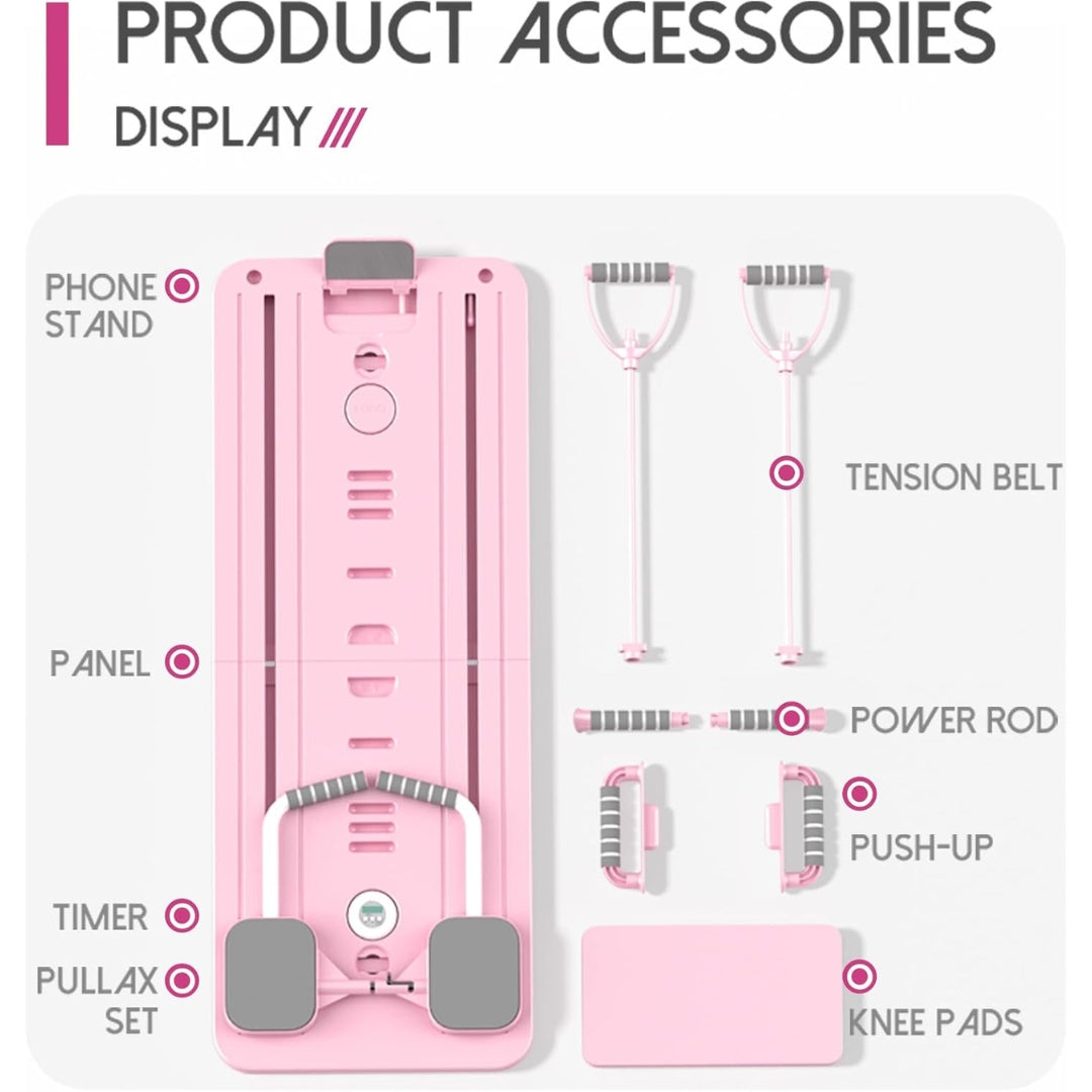 Aurise Beauty™ 4-in-1 Pilates Reformer Board