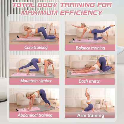 Aurise Beauty™ 4-in-1 Pilates Reformer Board