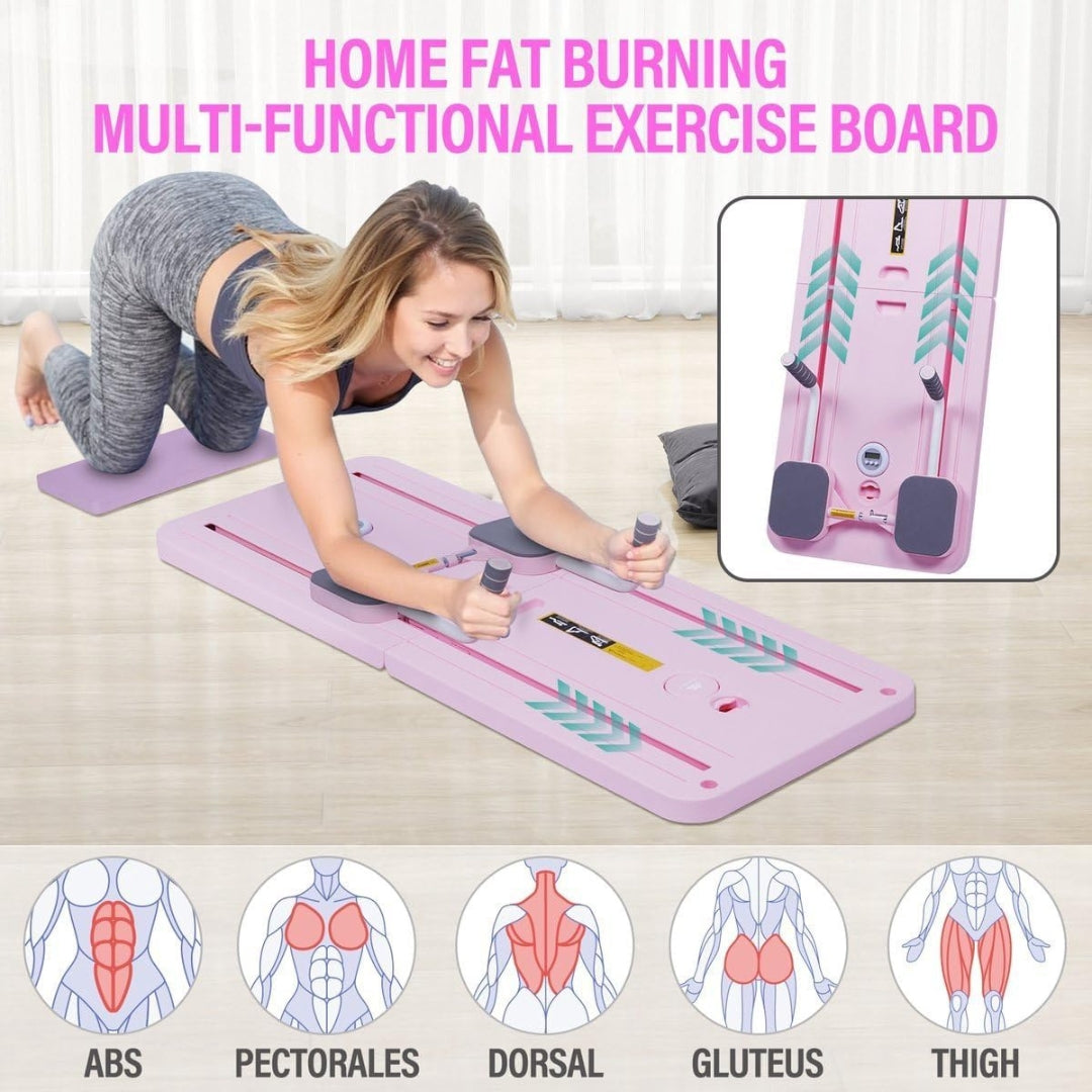 Aurise Beauty™ 4-in-1 Pilates Reformer Board